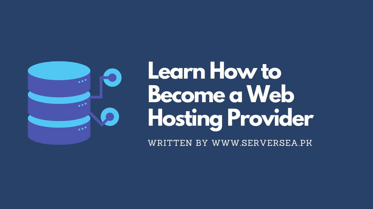 become a web hosting provider